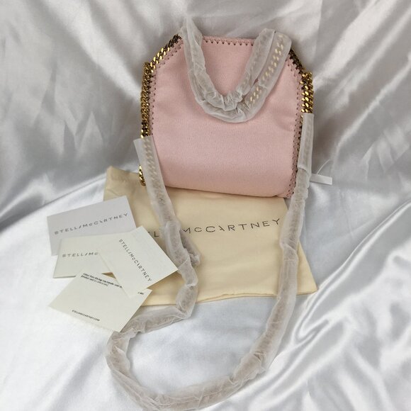 NWT STELLA MCCARTNEY Falabella Tote Bag ROSE PINK - Picture 1 of 8
